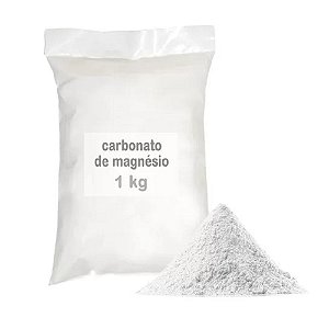 Carbonato de Magnésio Puro 1 kg Exercício Funcional