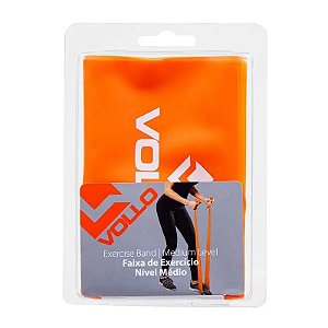 FAIXA DE EXERCÍCIO LARANJA VOLLO