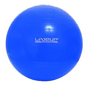 Bola de Ginática C/Bomba 65 cm Azul Liveup