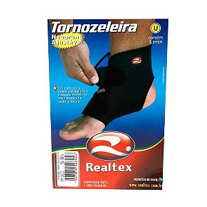 Tornozeleira Neoprene Ajustável Realtex