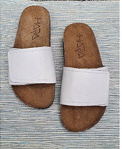 Sandália Birken Urbano Off White / Couro