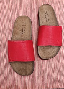 Sandália Birken Urbano Red / Couro