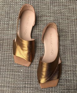 Sandália Oriente All Gold - Couro