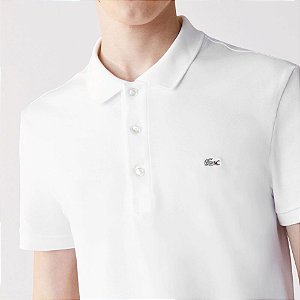 Camisa Polo Lacoste Slim Fit Masculina - Petit Piquet Stretch