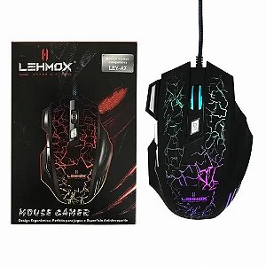 Mouse Gamer Usb 3.0 Led Rgb 3200 Dpi Para Jogos Profissional