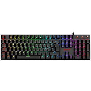 Teclado Redragon Shrapnel K589RGB USB - Teclas Mecânicas - Iluminação Backlight RGB
