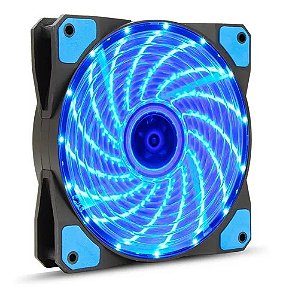 Cooler Fan Led 120mm Ventoinha Para Gabinete Cpu Gamer Pc