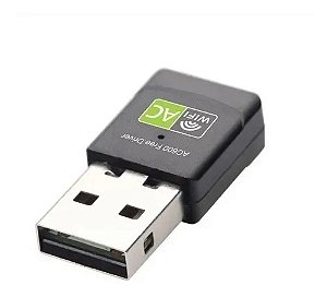 Adaptador Wifi Dual Band 2.4 / 5ghz 600mbps Wireless 5g Ac