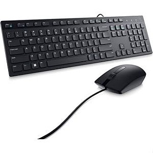 Teclado e Mouse com fio Dell KM300C Inglês