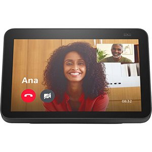 Caixa de Som Speaker Amazon Echo Show 8 - Com Alexa - 2ª Geração - Tela 8'' Touchscreen - Bluetooth/Wi-Fi