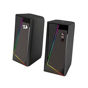 Caixa De Som Speaker Gamer para PC Redragon Anvil GS520 RGB - Preto