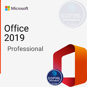 Licença Office 2019 Pro 32/64Bits (Via download) Permanente