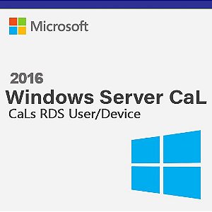 Pacote 05 CAL RDS/TS Acesso Remoto CAL Windows Server 2016 User/device - 6VC-03224