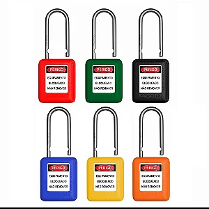 Cadeado de Bloqueio Haste Inox 6,3 mm de diâmetro e 38 mm