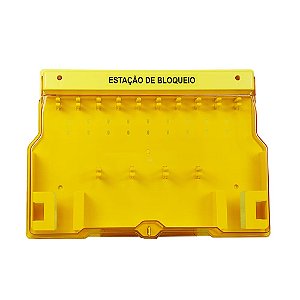 Estação de Bloqueio Plástica - vazia