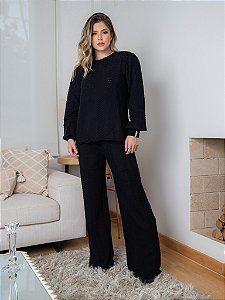 Conjunto Cecília Calça & Blusa Tricot Modal