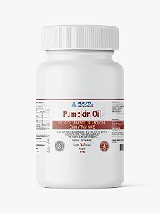 PUMPKIN OIL - OLEO DE SEMENTE DE ABOBORA - 60 CAPS - ALAVITAL