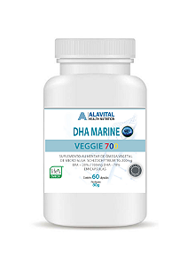 DHA MARINE VEGGIE 700 - 60 CAPS - ALAVITAL