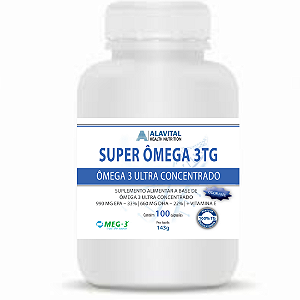 SUPER OMEGA 3 TG - MEG-3®  100 CAPS - ALAVITAL
