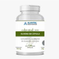 OLIVITAL 500 - EXTRATO DE OLIVA 120 CAPS - ALAVITAL HEALTH NUTRITION