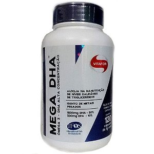 MEGA DHA 120 CAPS - VITAFOR