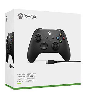 Controle joystick sem fio Microsoft Xbox Series X|S + USB-C