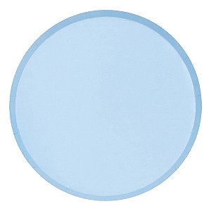 Prato de Papel 18cm (8 und) - Azul Sereno