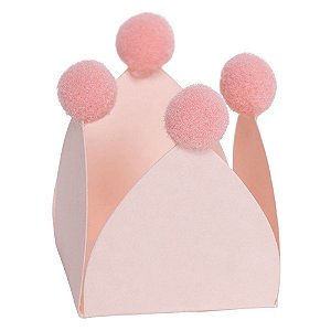 Rosa Blush - Forminha de doce Pompom (20und)