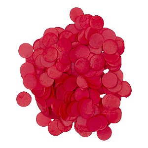 Vermelho - Confete papel de seda