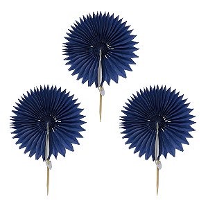 Azul Espacial - Mini Leque Topper