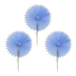 Azul Ceu - Mini Leque Topper