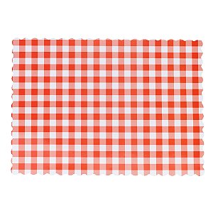 Xadrez Vermelho - Jogo Americano (5 und)