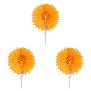 Amarelo Queimado - Mini Leque Topper