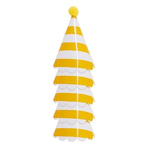 Listra Amarelo Queimado - Chapeuzinho Pompom (5 und)