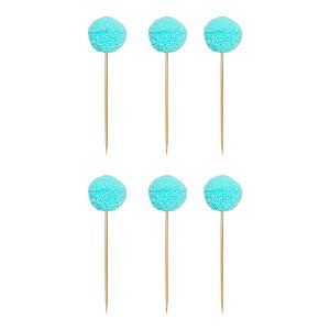 Acqua - Topper Pompom (6 und)