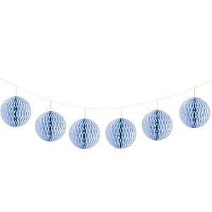 Azul Jeans - Guirlanda Mini Globo