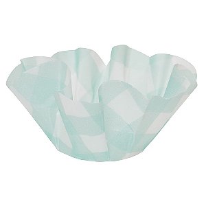 Xadrez Menta - Forminha de doce Vegetal (10und)