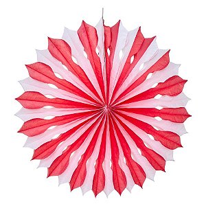 Listra Vermelho Cereja - Leque