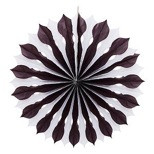 LISTRA PRETO E BRANCO - LEQUE