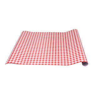 Xadrez Vermelho - Papel Estampado