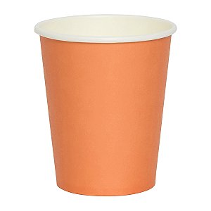 Laranja - Copo de papel 270 ml (10 un)