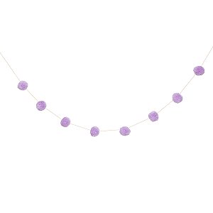 Lilas - Guirlanda Pompom