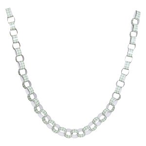 Xadrez Verde Chá - Guirlanda Corrente (45 elos)