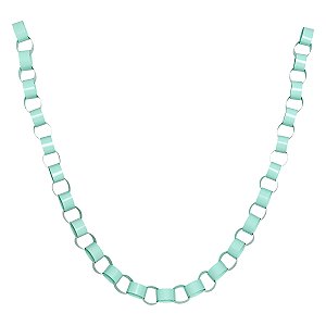 Verde Menta - Guirlanda Corrente (45 elos)