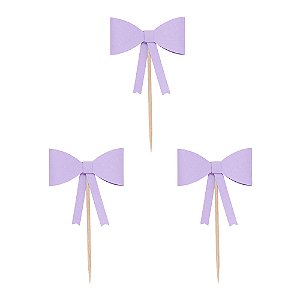 Lilas - Topper Laço (3 und)