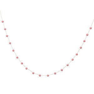 Rosa Flamingo - Guirlanda Mini Pompom