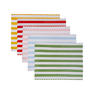 Listra Vintage - Jogo Americano (5 und)