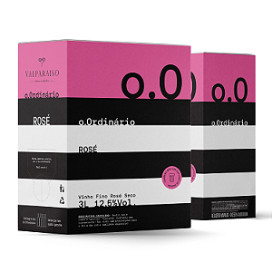 Valparaiso O Ordinário - Vinho Fino Rosé Seco - 3L