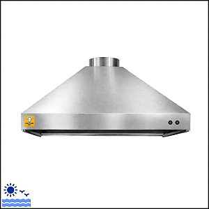 Coifa Média Saída 9'' Inox 304