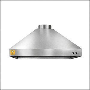 Coifa Grande Saída 9'' Inox 430